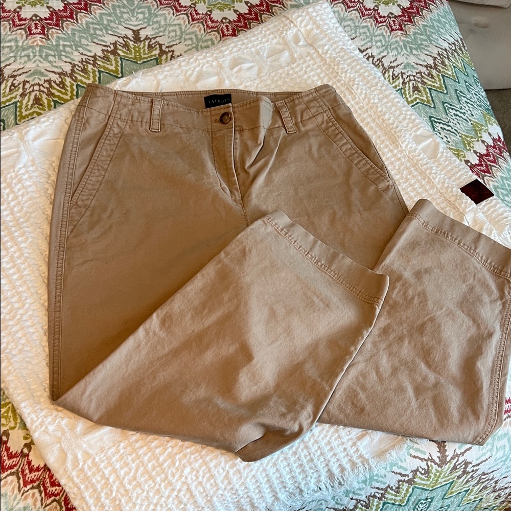 Talbots Beige Trousers